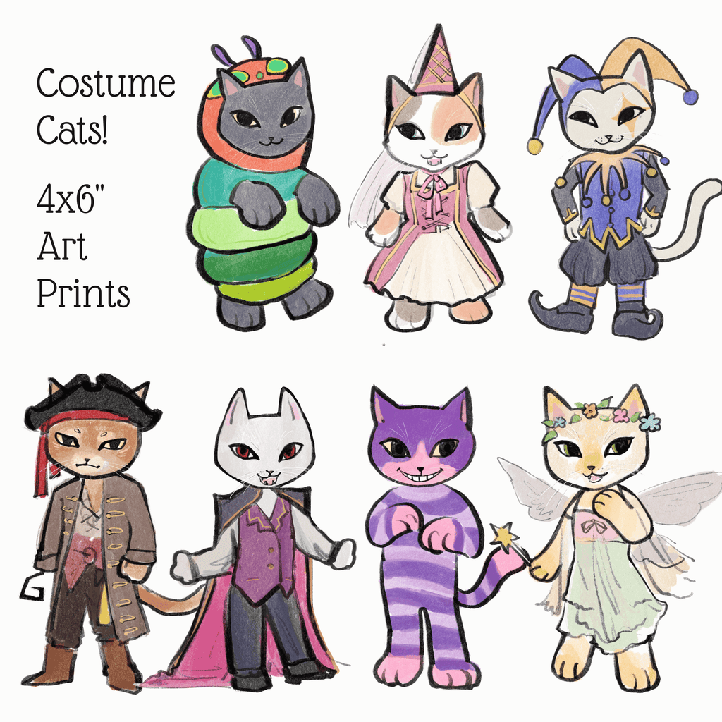 Prints Costume Cats