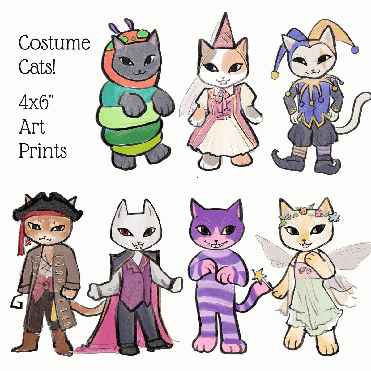 Prints Costume Cats